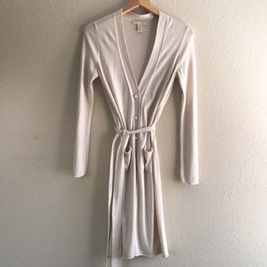 Silk and Angora Robe